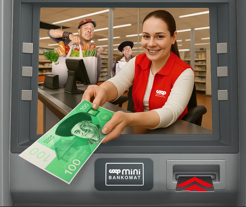 Mini bankomat